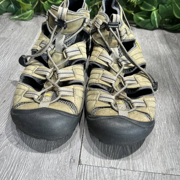 KEEN Arroyo II Hiking Sandals Mens Size 9 Waterproof Leather Gray Drawstring main image 8